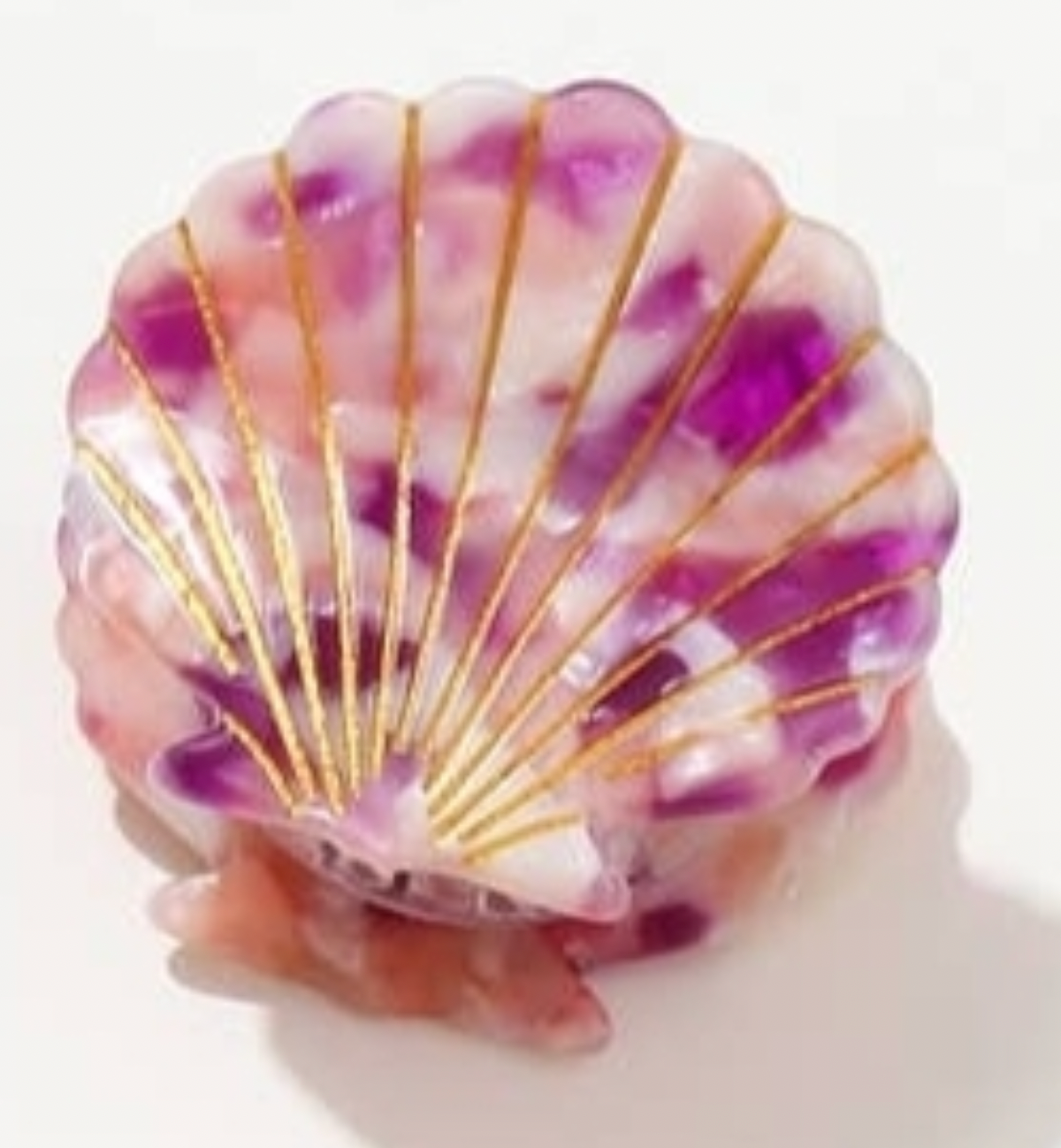 Mini Seashell Hair Clips