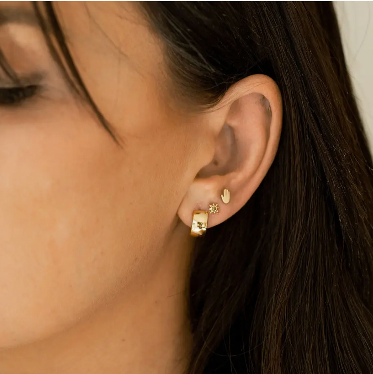 Golden Hour Stud Earrings